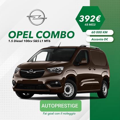 OPEL COMBO 1.5 Diesel 100 CV S&S L1 MT6 Noleggio L.T. - main picture